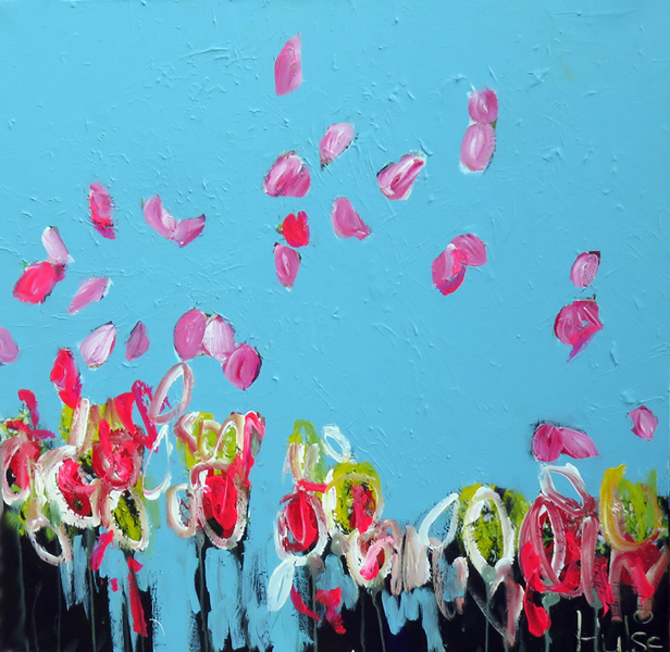 Caroline Hulse abstract paintings 