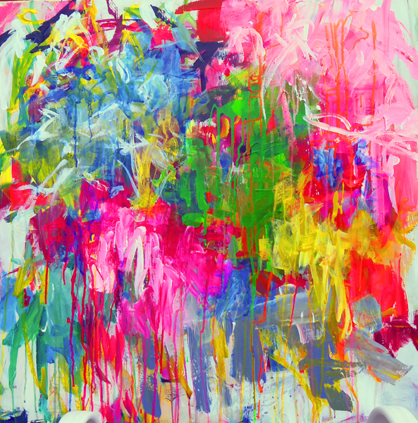 Caroline hulse abstract paintings